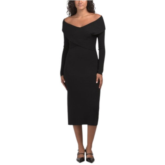 ELIE TAHARI Merino Wool The Rowan Sweater Dress - Picture 1 of 2
